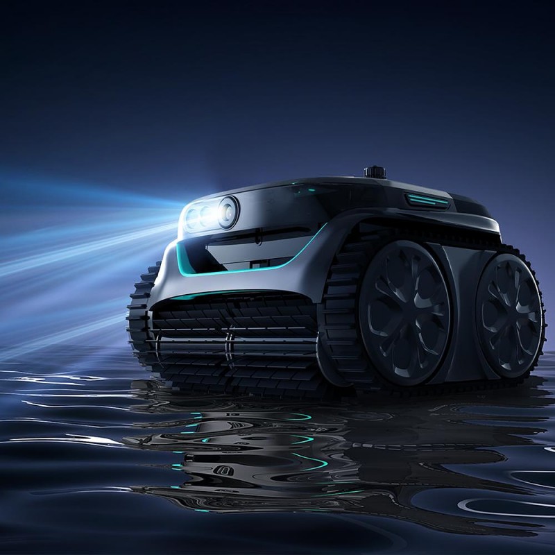 Безкабелен робот за басейни Wybot C2 Pro Vision, Двойна филтрация, AI камера